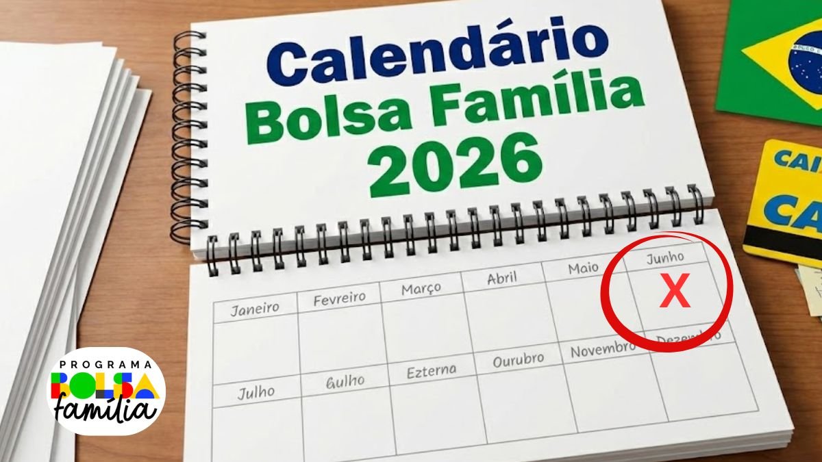 Calendário Bolsa Família junho
