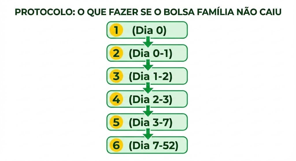 Passo a passo: O que fazer agora se o Bolsa Família não caiu